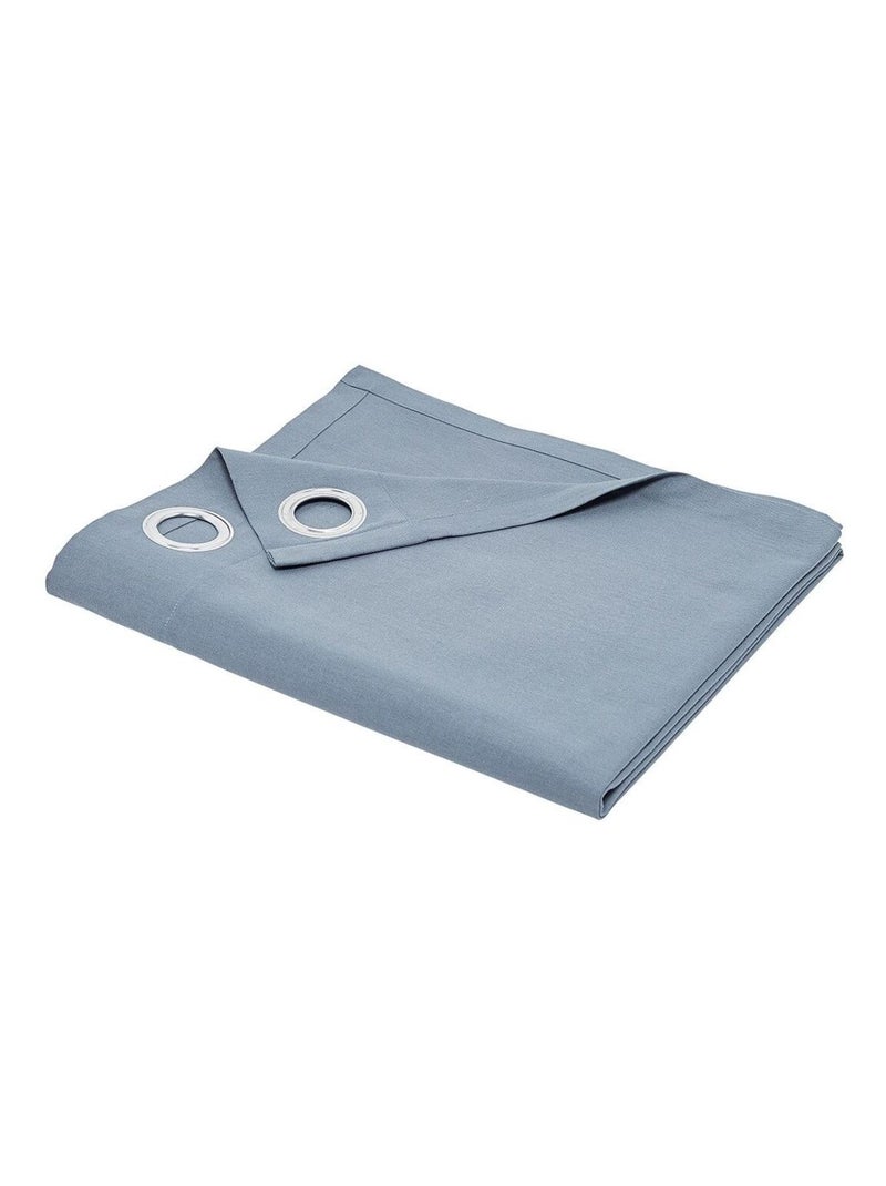 Rideau PANAMA ESSENTIAL Bleu gris - Kiabi