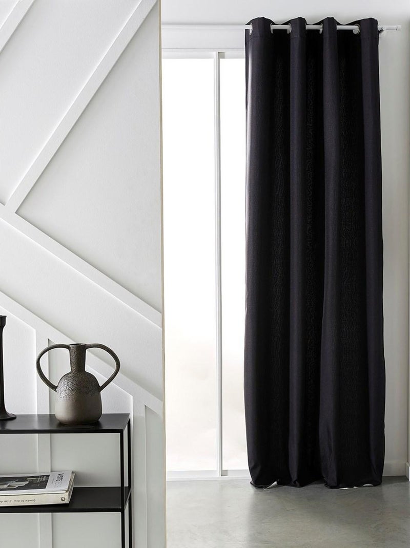Rideau  'PANAMA ESSENTIAL' 'TODAY' Gris - Kiabi