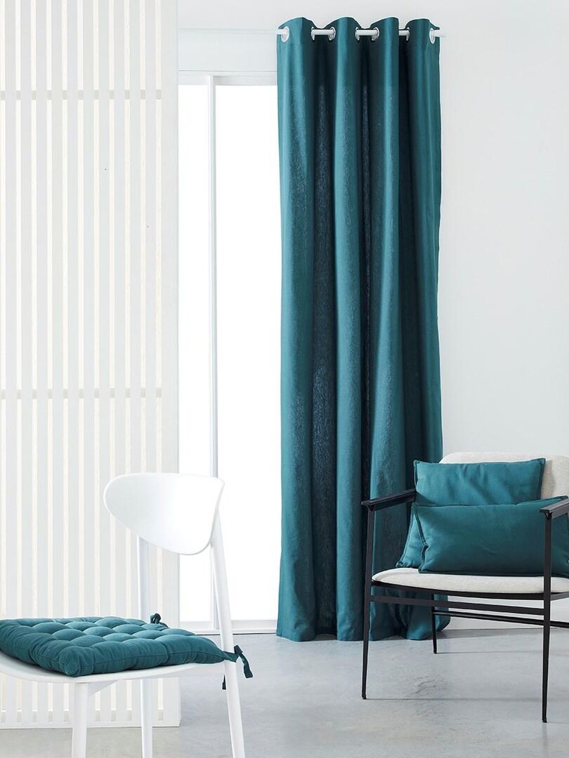 Rideau PANAMA ESSENTIAL Vert foncé - Kiabi