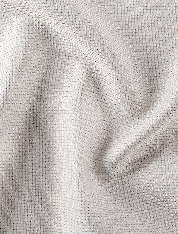 Rideau phonique coton et chanvre tressage naturel