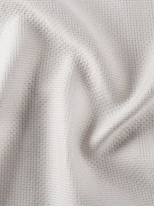 Rideau phonique coton et chanvre tressage naturel - Kiabi