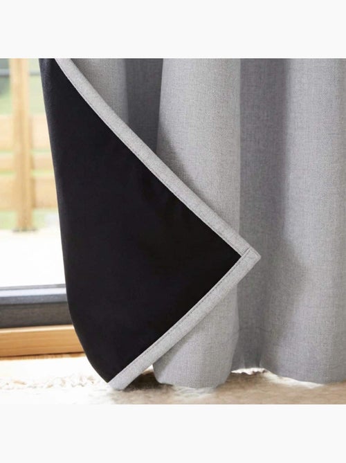 Rideau phonique grande hauteur 140x260cm - Kiabi