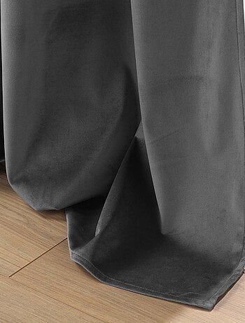 Rideau polaire doudou à œillets