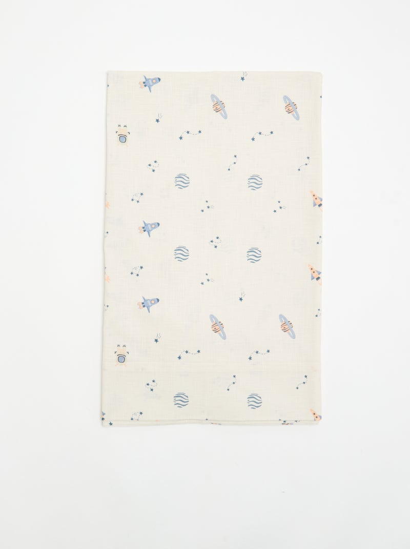 Rideau pour chambre d'enfant Ecru - Kiabi