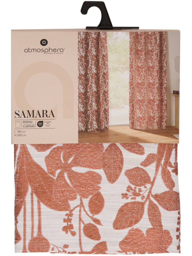 Rideau samara Terracotta - Kiabi