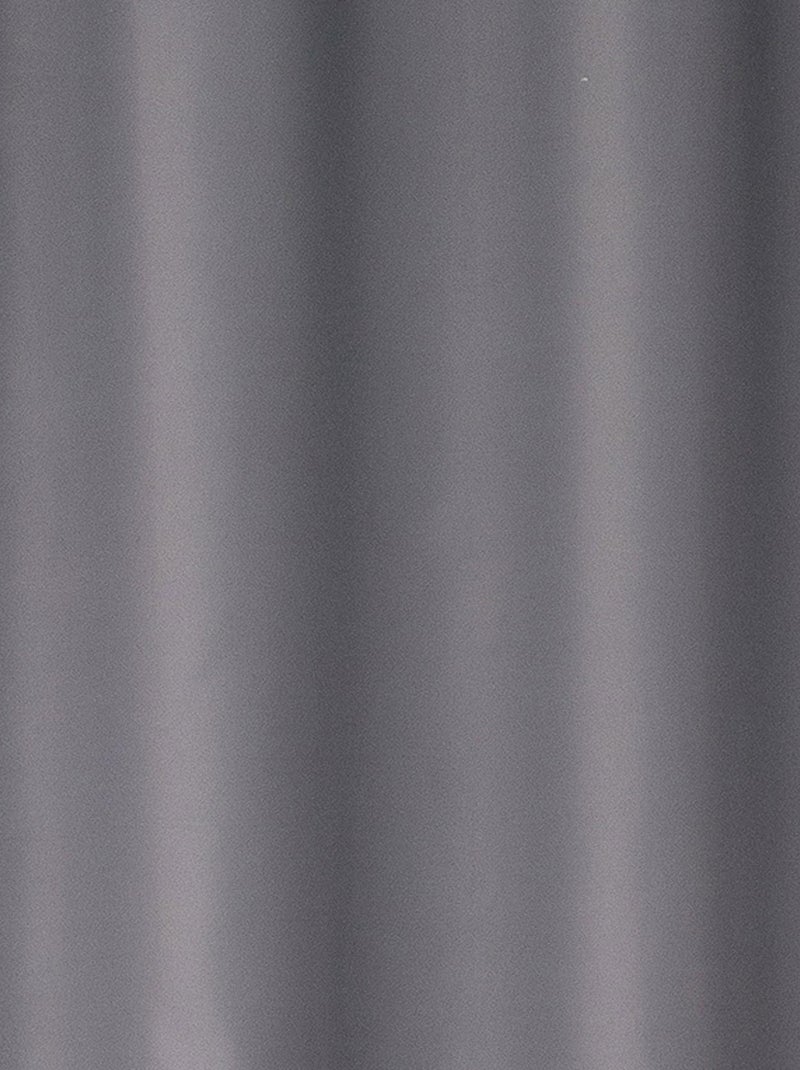 Rideau semi occultant uni coloré gris anthracite - Kiabi