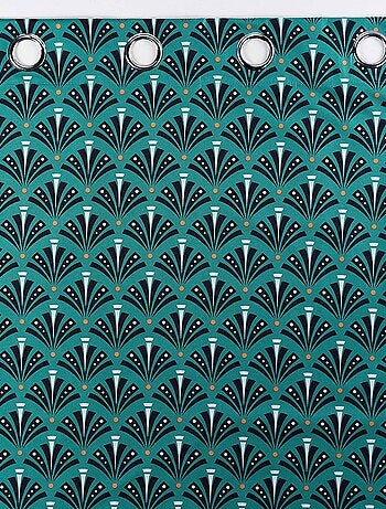 Rideau occultant imprimé géométrique