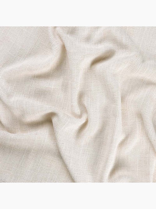 Rideau tamisant  - Effet lin authentique - Kiabi