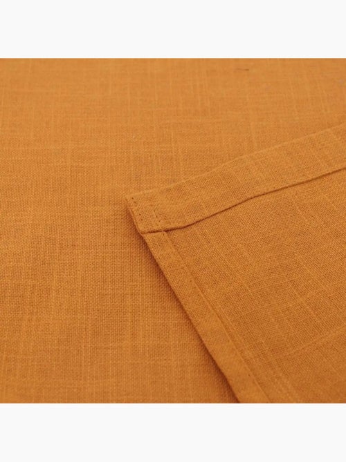 Rideau tamisant 100% coton flammé 140x250cm - Kiabi