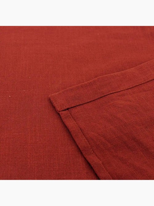 Rideau tamisant 100% coton flammé 140x250cm - Kiabi