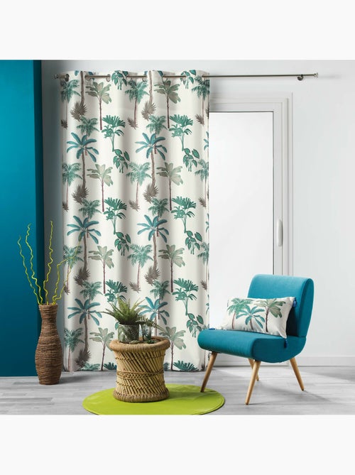 Rideau tamisant 140 x 260 cm – Polyester imprimé Banany - Kiabi Rideau tamisant 140 x 260 cm – Polyester imprimé Banany - Kiabi