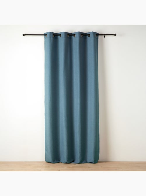 Rideau tamisant à fil texturé - Kiabi