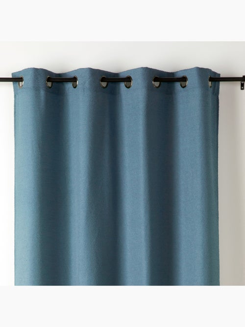 Rideau tamisant à fil texturé - Kiabi