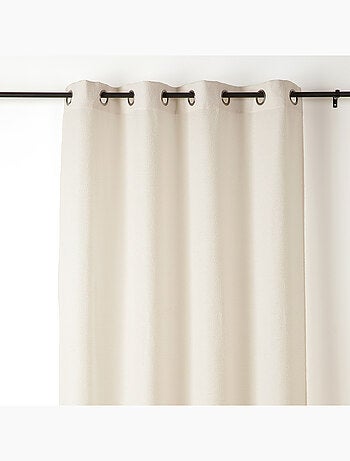 Rideau tamisant à fil texturé