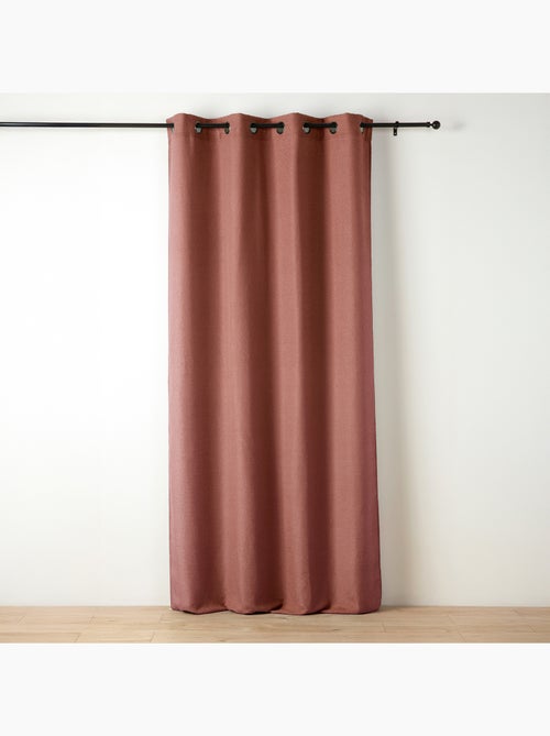 Rideau tamisant à fil texturé - Kiabi