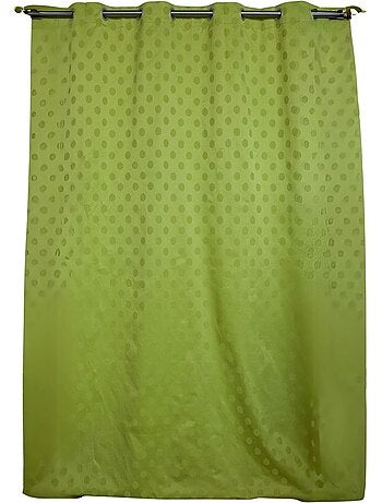 Rideau tamisant à motifs pois