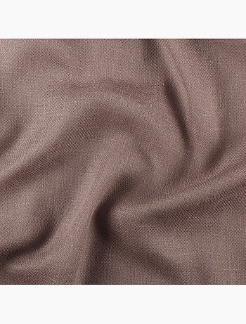 Rideau tamisant à œillets polylin satin
