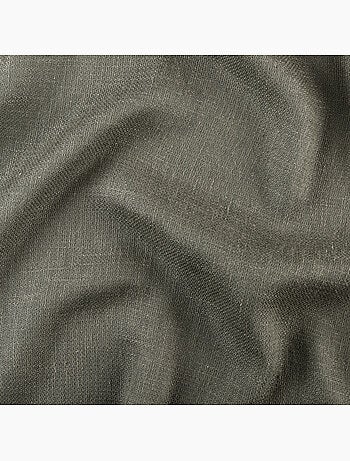 Rideau tamisant à œillets polylin satin