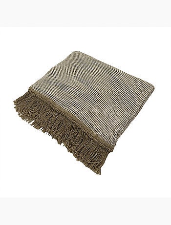 Rideau tamisant à tissage alvéolé