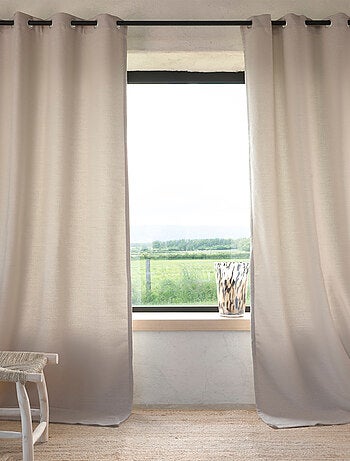 Rideau tamisant bouclette