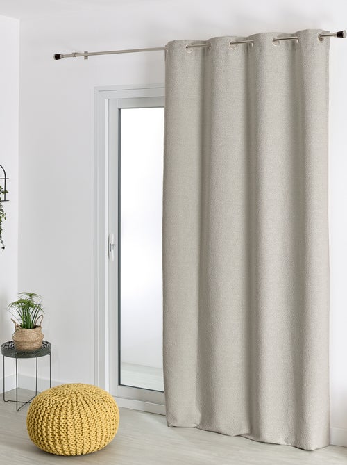 Rideau tamisant bouclette - Kiabi