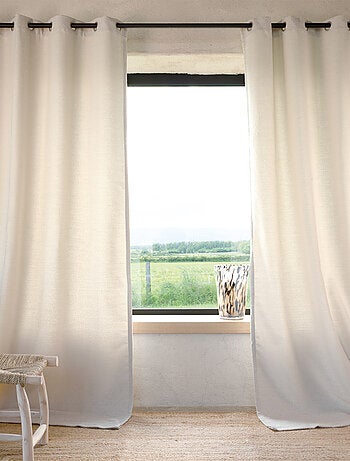 Rideau tamisant bouclette