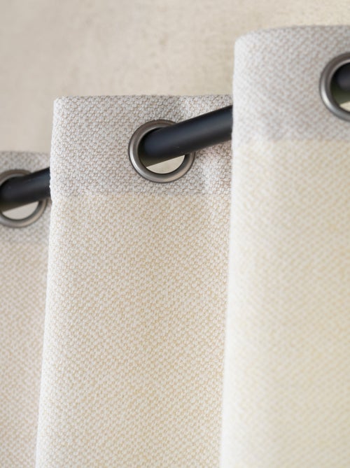 Rideau tamisant bouclette - Kiabi