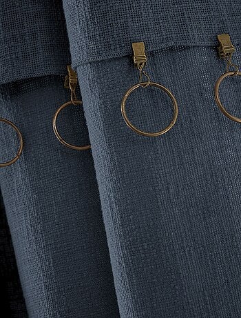 Rideau tamisant coton 140x270 Sixtine - Terre de Nuit