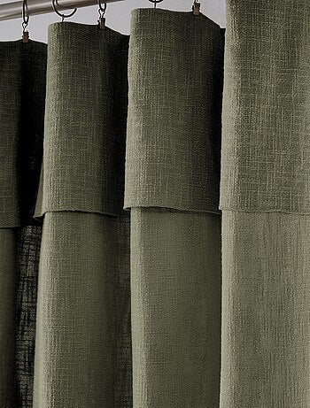 Rideau tamisant coton 140x270 Sixtine - Terre de Nuit