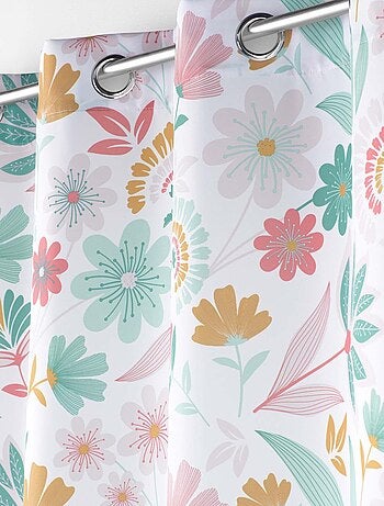 Rideau tamisant déco au style folk