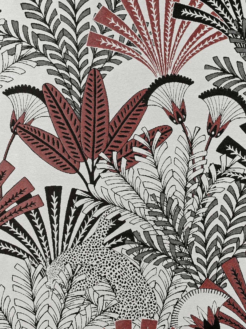 Rideau tamisant égyptien Terracotta - Kiabi