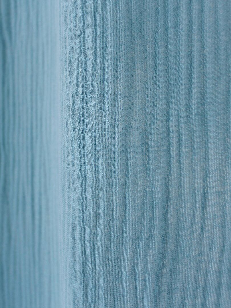 Robe Kiabi Bleu Turquoise 100% Coton - Taille 40, Courte, Sans Manches, Occasion Excellent état