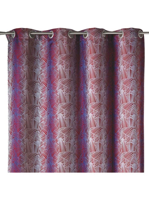 Rideau tamisant en jacquard à motifs ethniques - Kiabi Rideau tamisant en jacquard à motifs ethniques - Kiabi