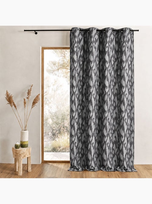 Rideau tamisant en jacquard motifs baroques - Kiabi Rideau tamisant en jacquard motifs baroques - Kiabi