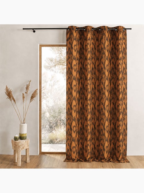 Rideau tamisant en jacquard motifs baroques - Kiabi Rideau tamisant en jacquard motifs baroques - Kiabi
