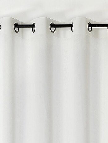 Rideau tamisant en poly-lin