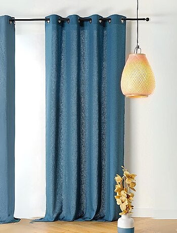 Rideau tamisant en poly-lin