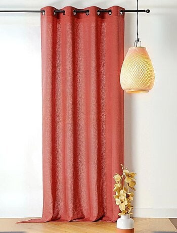 Rideau tamisant en poly-lin