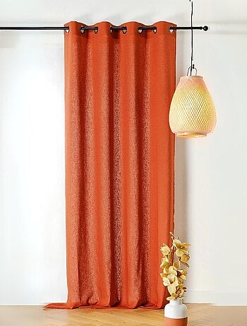 Rideau tamisant en poly-lin