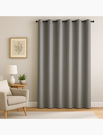 Rideau tamisant à oeillets nelson