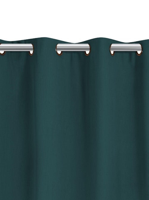 Rideau tamisant en toile unie - Kiabi