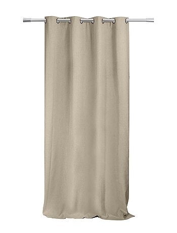 Rideau tamisant en toile unie