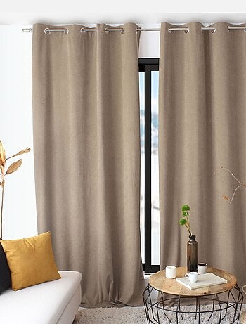 Rideau tamisant en velours