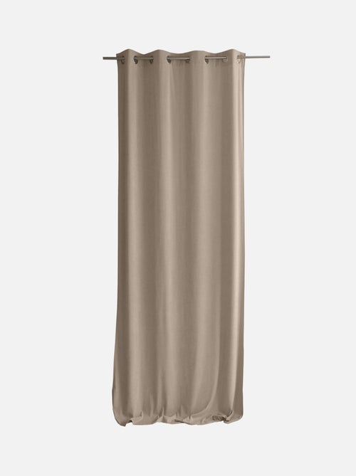 Rideau tamisant en velours - Kiabi