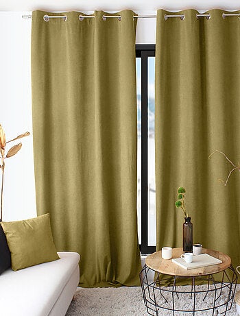 Rideau tamisant en velours