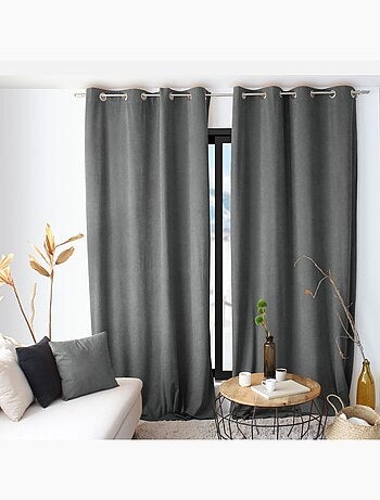 Rideau tamisant en velours