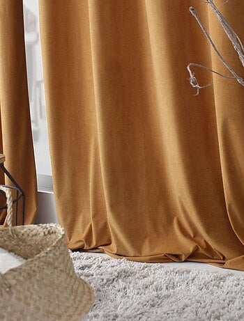 Rideau tamisant en velours