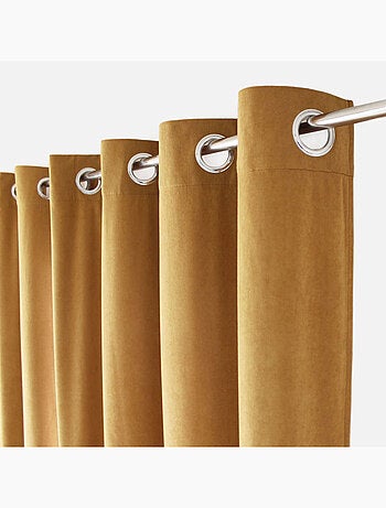 Rideau tamisant en velours