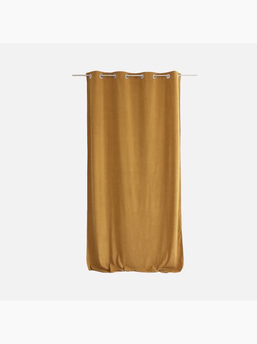 Rideau tamisant en velours - Kiabi Rideau tamisant en velours - Kiabi