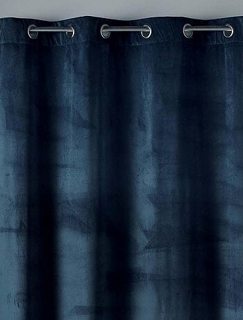 Rideau tamisant en velours ras